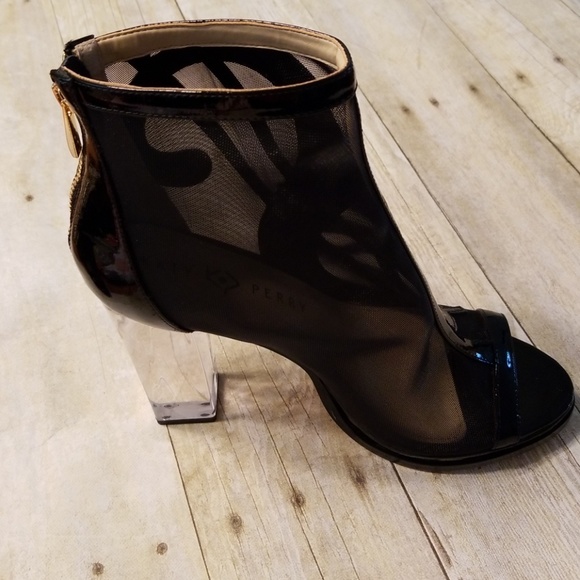 NWT Katy Perry patent leather black shoes - Picture 4 of 8